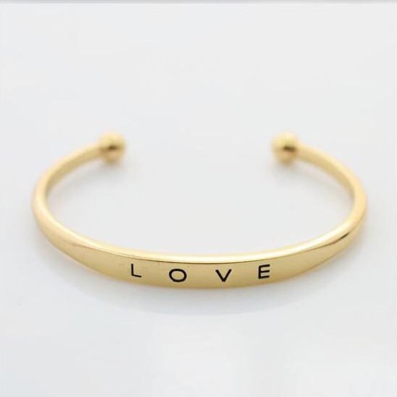 LOVE Bangle Bracelet in Gold - Picture 2 of 2